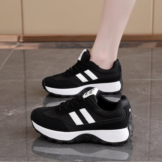 Damen Sportliche Lauf-Sneaker mit rutschfester Sohle und atmungsaktivem Obermaterial EB