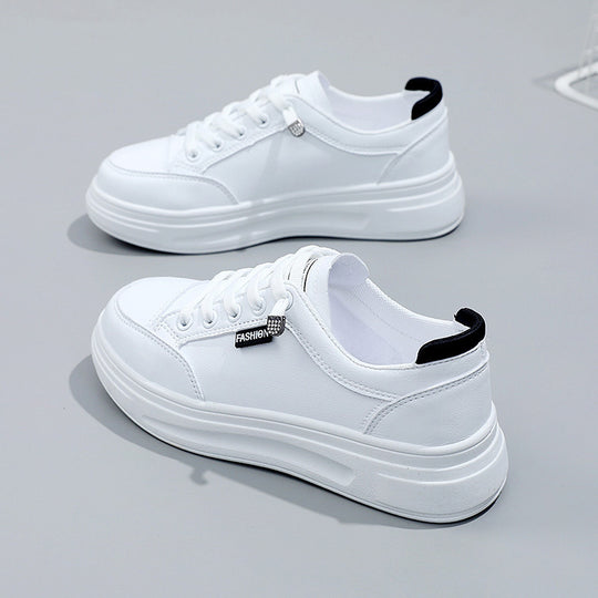 Damen modische Sneakers mit dämpfendem Sohlenprofil und atmungsaktiver Obermaterialstruktur EB
