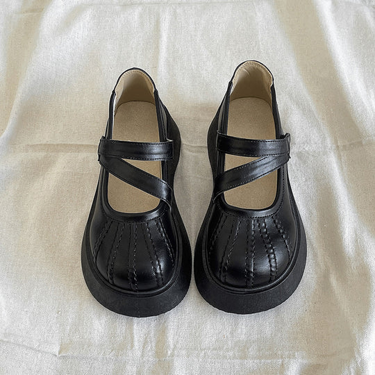 Damen Komfortable Riemchen-Slipper mit strukturiertem Obermaterial und dämpfendem Fußbett EB