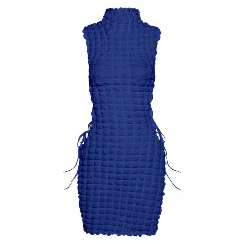 Damen Bodycon Kleid mit raffiniertem Strukturdesign EB