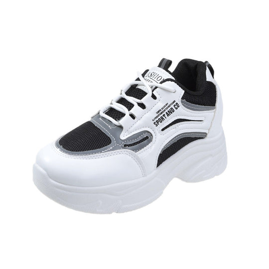 Damen Sportliche Chunky Sneakers mit atmungsaktiver Obermateriel von EB