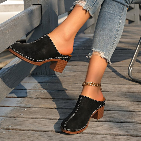 Damen Komfortable Clogs EB