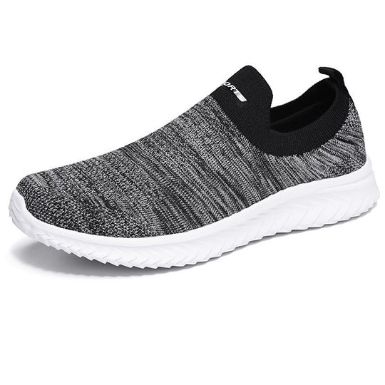 Damen Komfortable Slip-On Sneakers mit rutschfester Sohle EB