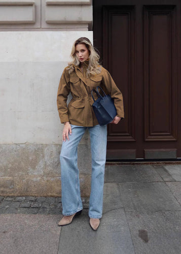 EB | Chic - Hochkragen Cargo-Jacke