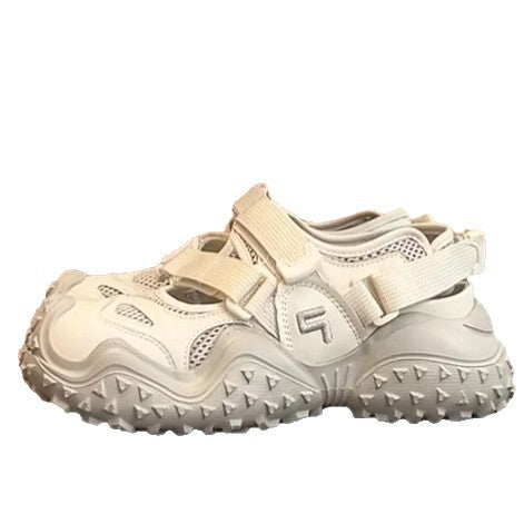 Damen Outdoor-Sneaker mit atmungsaktiver Mesh-Oberfläche und rutschfester Profilsohle EB