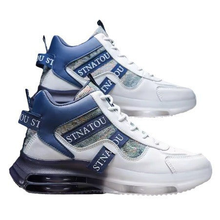 Damen Sportliche High-Top Sneakers mit innovativem Air-Sohlen-System EB