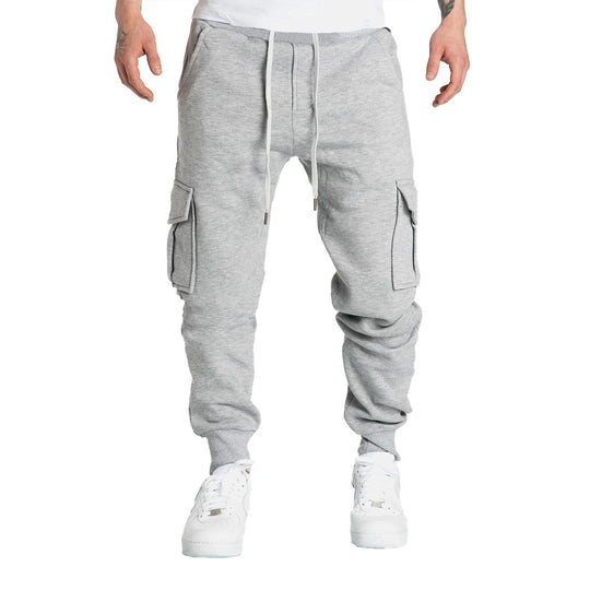 Herren Cargo-Jogginghose mit elastischem Bund und praktischen Seitentaschen EB