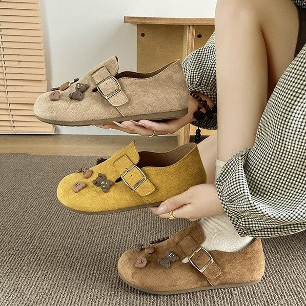 Damen Clogs mit süßem Tiermuster und modischem Verstellriemen EB