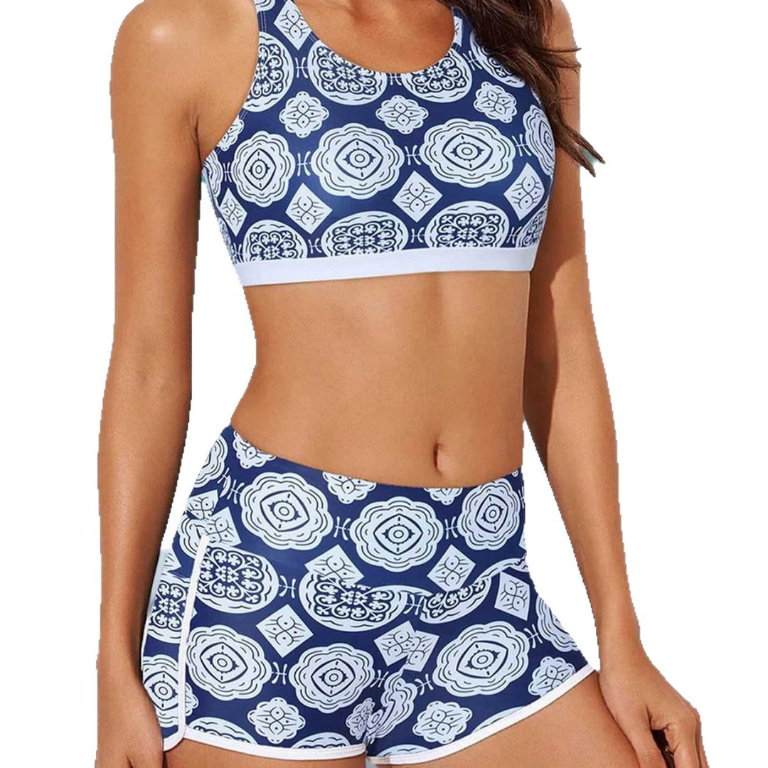 Damen Sportliches Tankini-Set EB