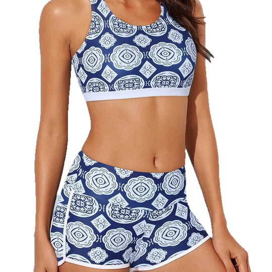 Damen Sportliches Tankini-Set EB
