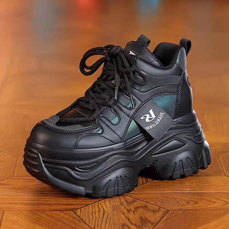 Damen Sportliche Chunky Sneakers mit dämpfender Sohle und hochmodernem Design EB