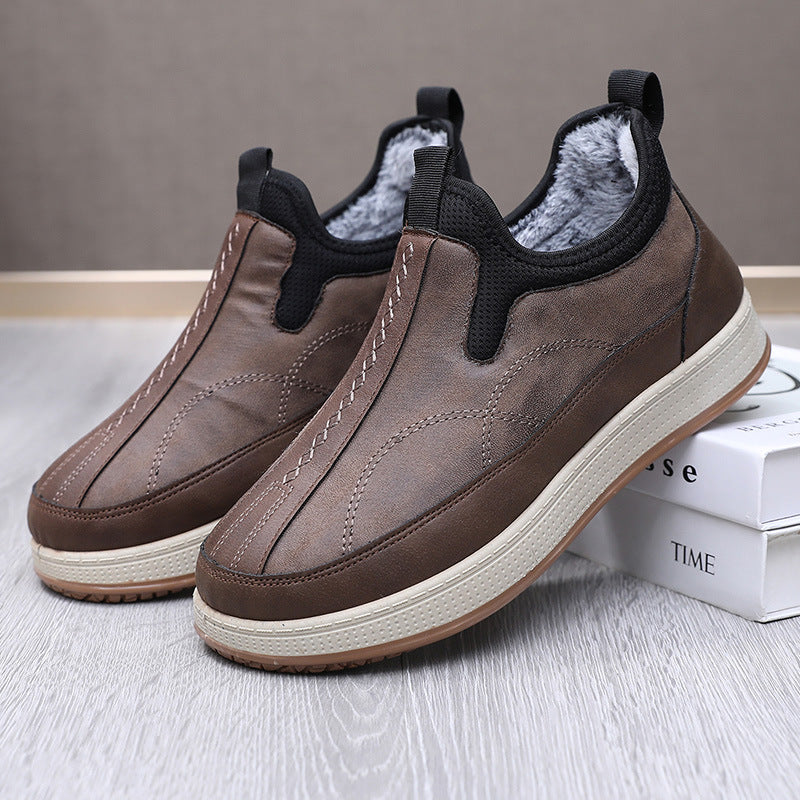 Damen Bequeme Winter-Slipper aus imitat mit warmem Innenfutter EB