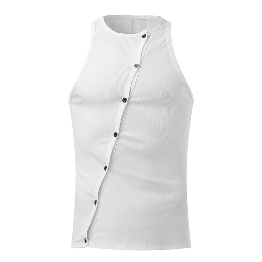 Damen sportliches ärmelloses Tanktop mit innovativem Schnürdesign EB