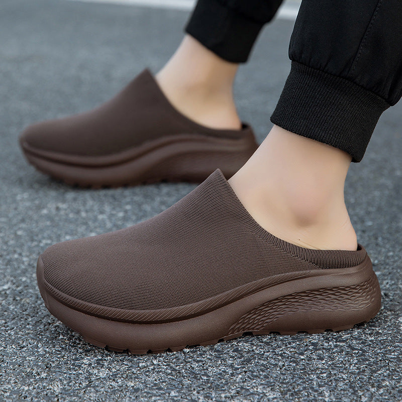 Damen Bequeme und flexible Clogs mit rutschfester Sohle EB