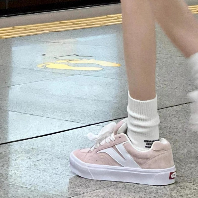 Damen Trendige Sneakers mit hohem Komfort und sportlicher Sohle EB