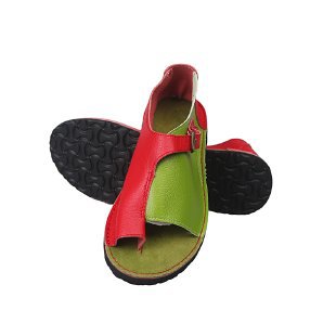 Damen Freizeitsandalen mit verstellbarem Riemen und anatomischem Fußbett EB