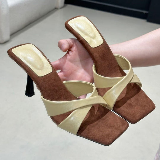 Damen Slingback Sandalen mit schickem Riemendesign EB