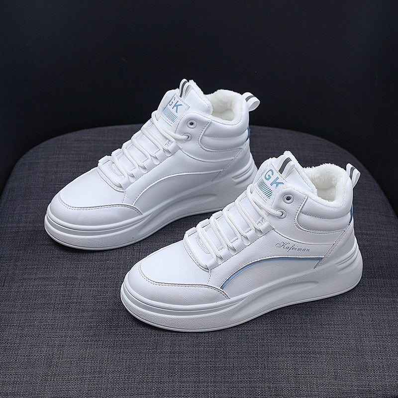 Damen Warmgefütterte High-Top Sneakers EB