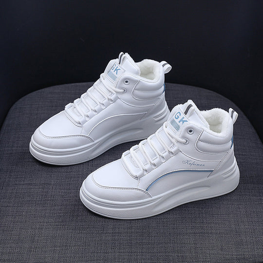Damen Warmgefütterte High-Top Sneakers EB