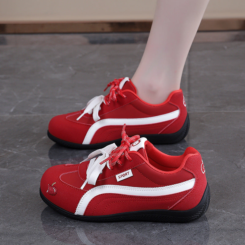Damen Sportliche Sneakers mit gepolsterter Sohle und atmungsaktiver Mesh-Oberfläche EB