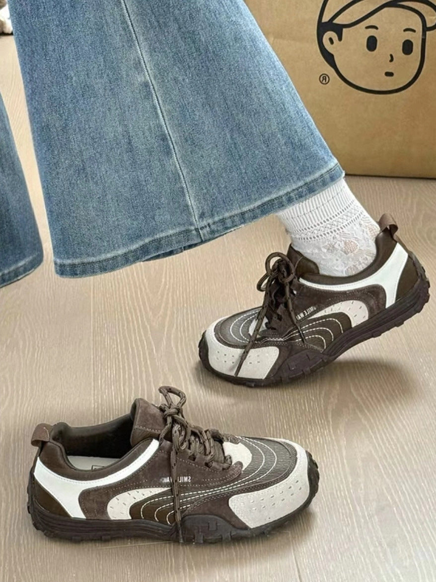 Damen Lauf- und Freizeitschuhe mit atmungsaktiver Mesh-Oberfläche und widerstandsfähiger Sohle EB