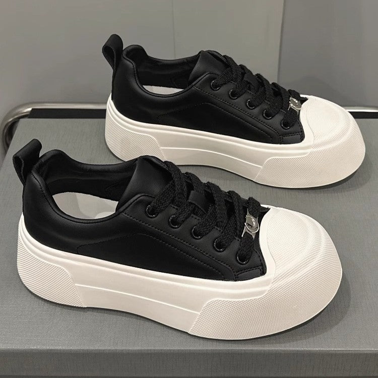 Damen Sneaker mit erhöhter Sohle EB