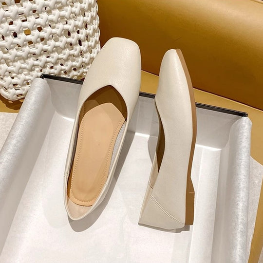 Damen Klassische Ballerinas mit elegantem Schnitt und bequemer Innensohle EB