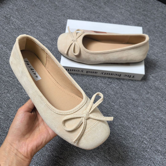 Damen Ballerinas mit elegantem Schleifen-Detail und softem Innenfutter EB
