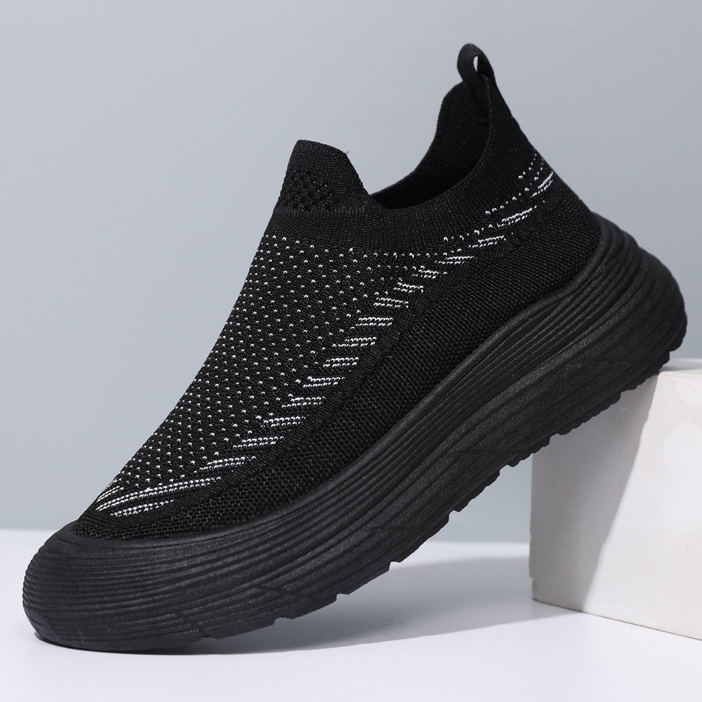Damen Slip-On Sneakers mit atmungsaktivem Obermaterial von EB