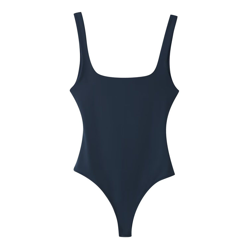 Damen Badeanzug mit modischem Punkte-Muster EB