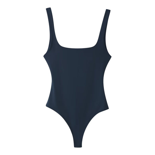 Damen Badeanzug mit modischem Punkte-Muster EB