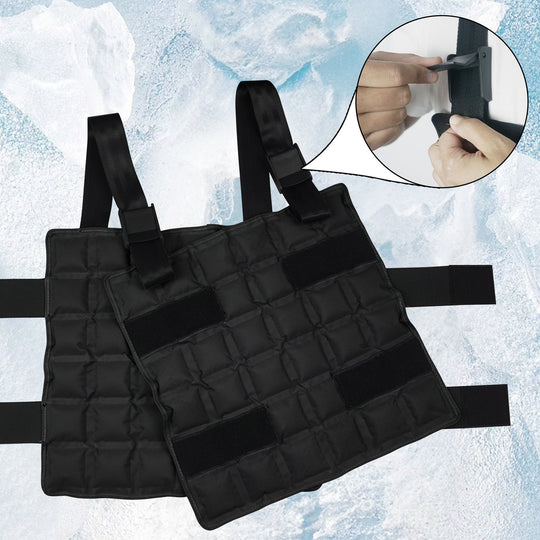 Herren nan verstellbare Gewichtsweste mit gepolsterten Taschen und Klettverschlüssen EB