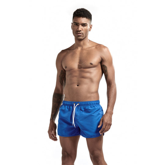 Herren Badeshorts mit schnell trocknendem Material und elastischem Bund EB