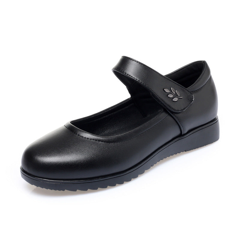 Damen Mary Jane Schuhe mit verstellbarem Riemen und flexiblem Fußbett EB