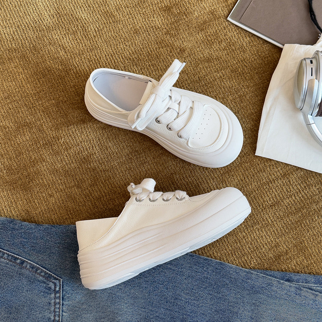 Damen Bequeme und stilvolle Sneakers im minimalistischen Design EB