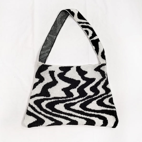 Damen Tasche mit geometrischem Muster EB