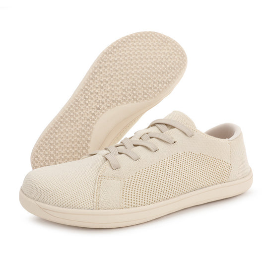 Damen Atmungsaktive Sport Sneakers mit flexibel gewebtem Obermaterial EB