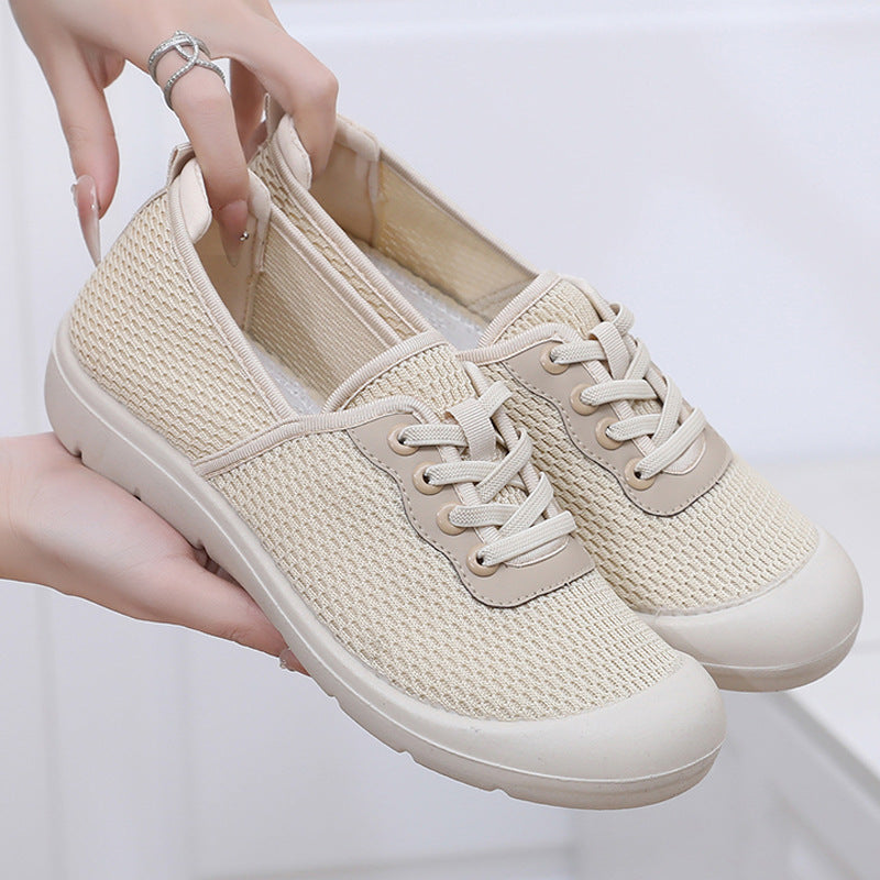 Damen Atmungsaktive Sneaker mit elastischem Einstieg EB