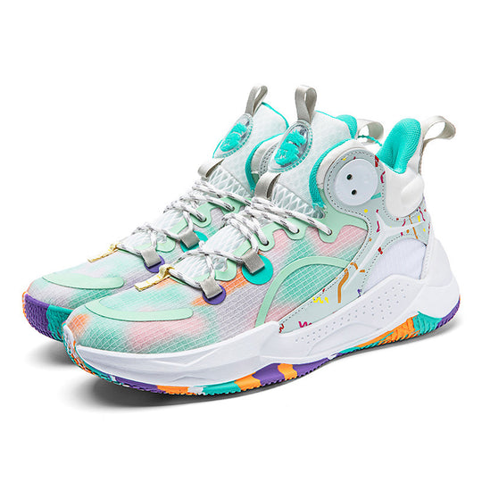 Damen Sportliche High-Top Sneakers mit innovativem Dämpfungssystem und atmungsaktiven Obermaterialien EB