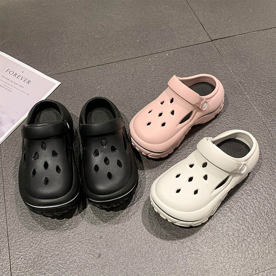Damen Komfortable Clogs mit rutschfester Sohle EB