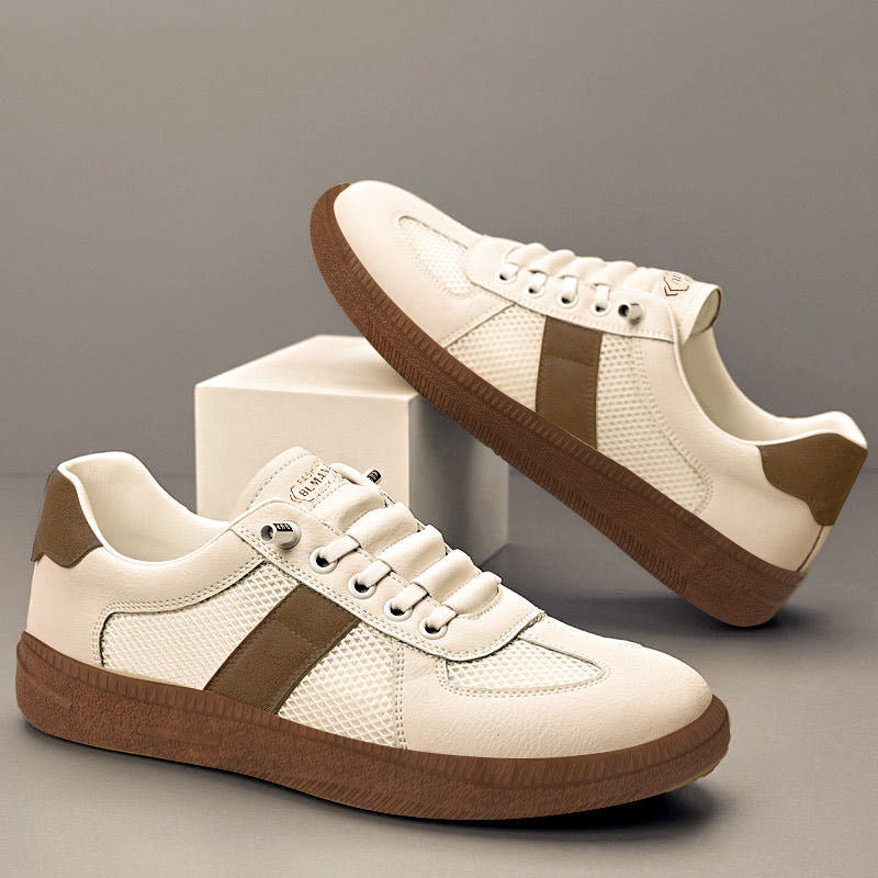 Damen modische Sneaker mit atmungsaktivem Obermaterial und rutschfester Sohle EB