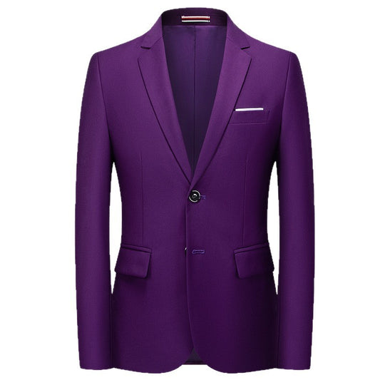 Herren nan tailliertes Sakko mit schmaler Silhouette, Stretchanteil und Pattentaschen EB