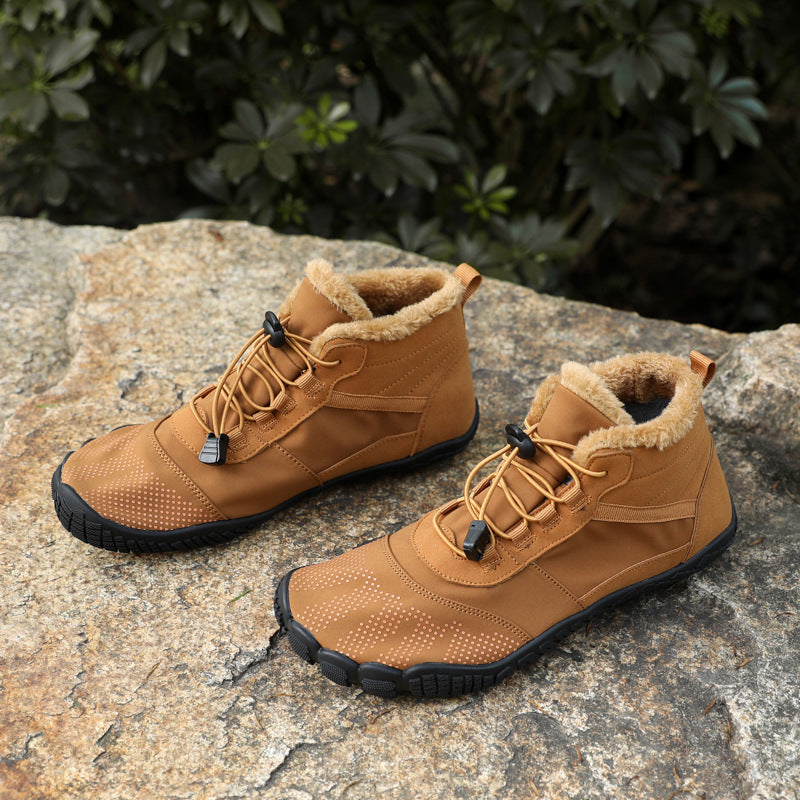 Damen Multifunktionale Outdoor-Boots mit warmem Innenfutter und rutschfester Sohle EB