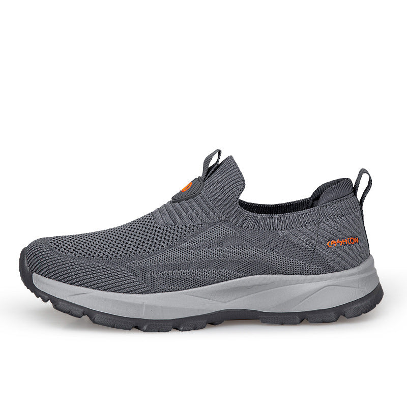 Damen Atmungsaktive Slip-On Sneakers mit flexibel dämpfender Sohle EB