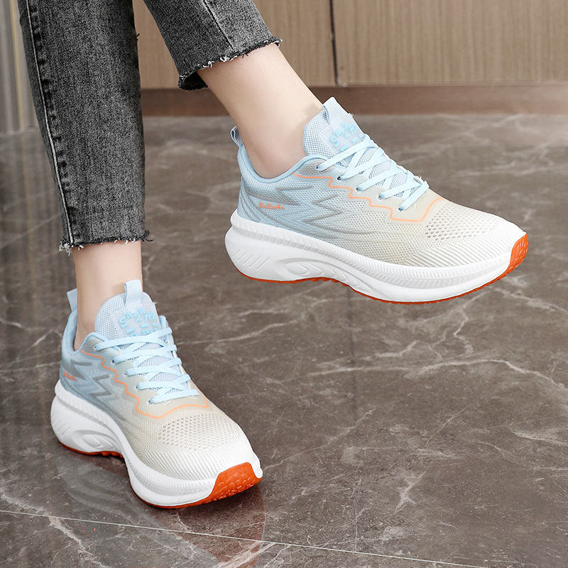 Damen Sportliche Laufschuhe mit atmungsaktivem Obermaterial und dämpfender Sohle EB
