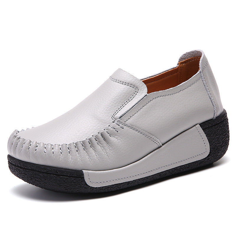 Damen Komfortable Slip-On Sneakers mit anpassungsfähiger Sohle EB