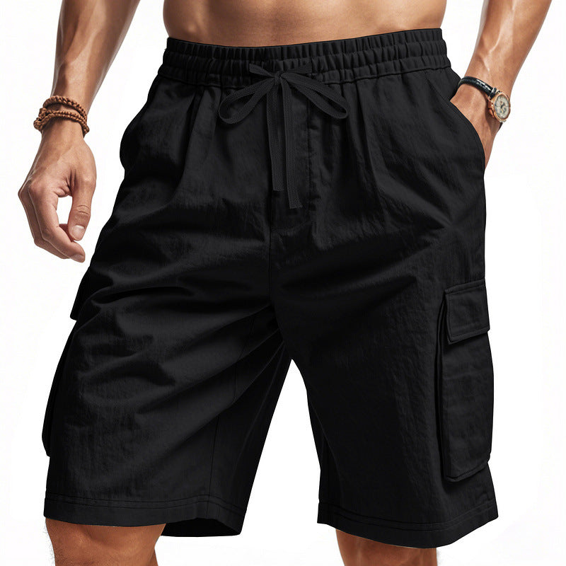 Herren Cargo-Shorts mit elastischem Bund und praktischen Seitentaschen EB 1757709064