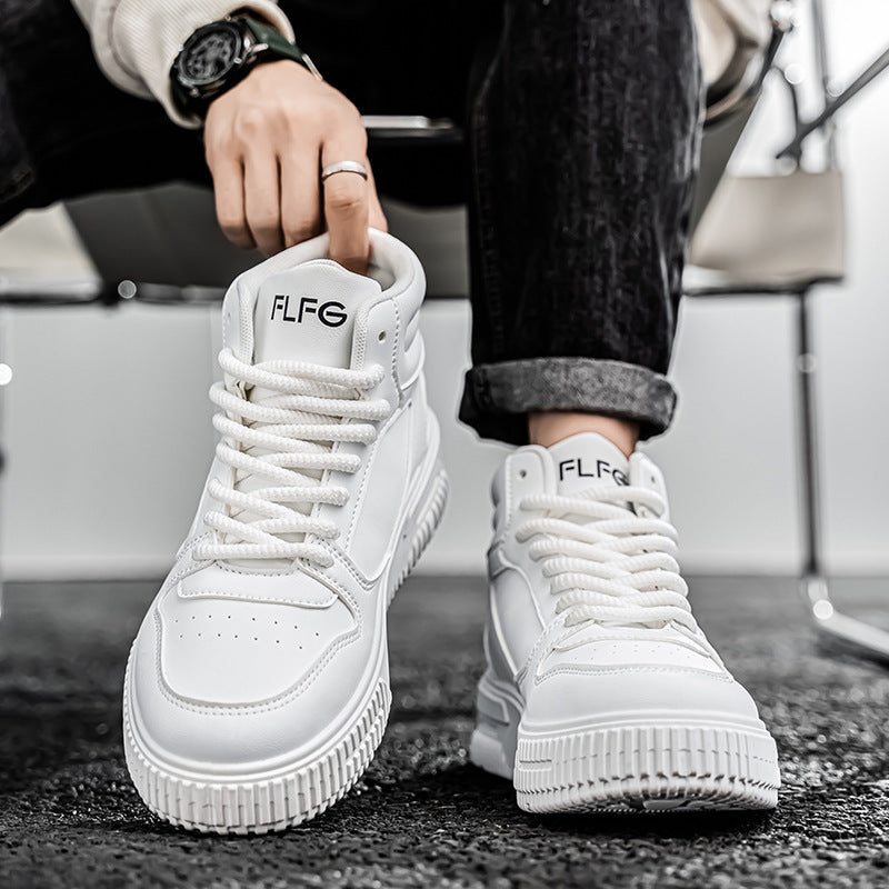 Damen High-Top Sneakers mit gepolsterter Knöchelstütze und rutschfester Sohle EB