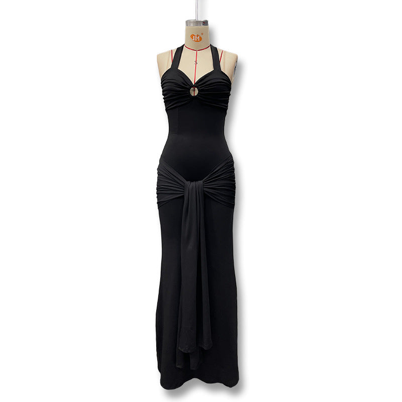 Damen Figurschmeichelndes Abendkleid mit raffiniertem Design EB