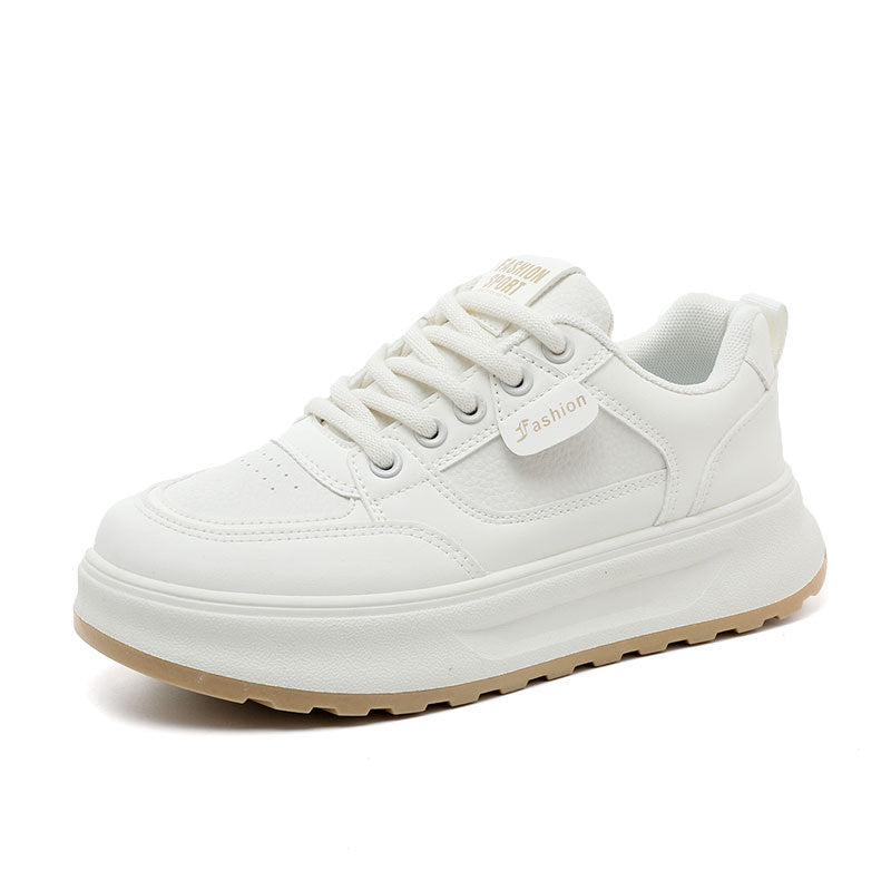 Damen modische Sneakers mit dämpfender Laufsohle und atmungsaktiver Oberflächenstruktur EB